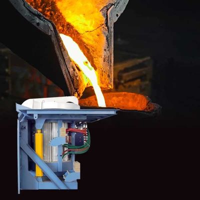 800 KVA four de fusion de métaux par induction Faible entretien Durable