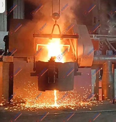 Efficace Sécurité Forneau de fusion des métaux Économie d'énergie de 15 à 20% Forneau de chaleur puissant fiable