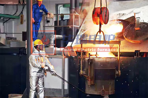 Sécurité Faible entretien Puissance du four à fréquence moyenne / Puissance du four à induction avec économie d'énergie