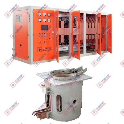6000Kw Fusion de coquille d'aluminium Fusion par induction