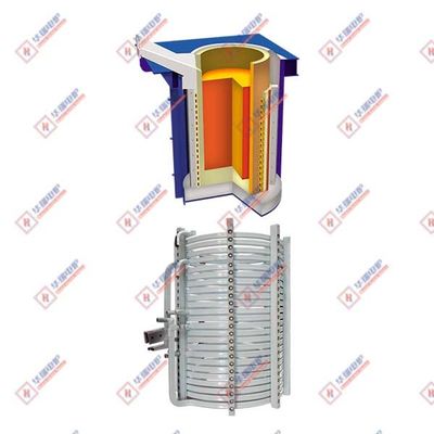 Système de four de fusion par induction de haute durabilité fiable Fusion lisse Faible entretien