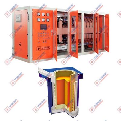 Fusion par induction fiable et facile d'utilisation Temps de fusion complet et court
