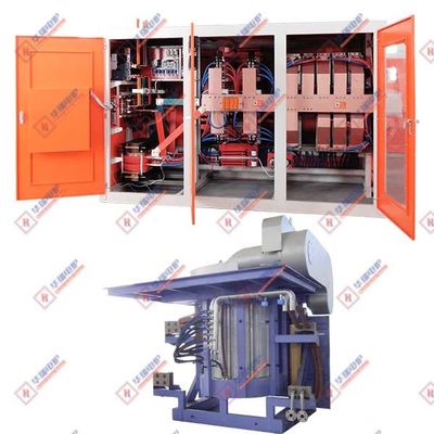 Vitesse de fusion rapide Fourneau de fusion par induction Fiable Facile