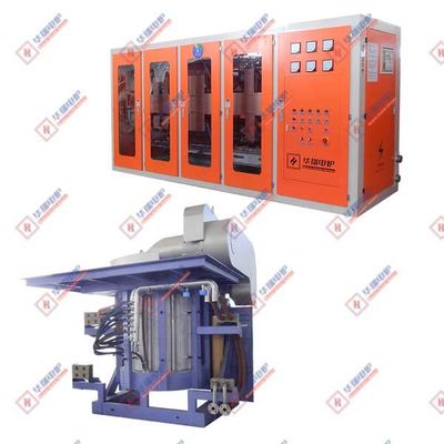 660V four de fusion par induction Faible consommation d'énergie 3500KW