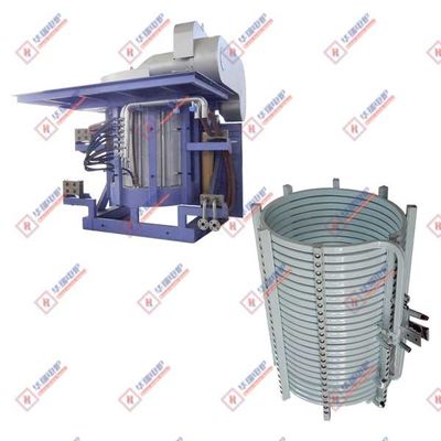 Forneau de fusion par induction de cuivre à haute fiabilité Faible bruit