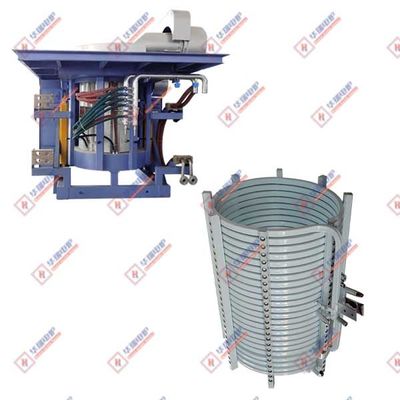 Forneau de fusion de cuivre à induction à haute durabilité Faible bruit