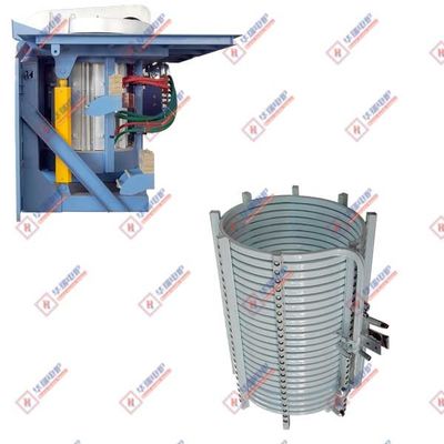 Forneau de fusion de cuivre par induction haute durabilité faible niveau de bruit