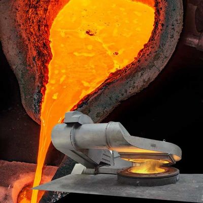 Faible entretien Fourneau de fusion électrique pour métaux et aciers Faible bruit