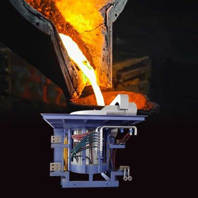 Sécurité Forneau de fusion des métaux avec fiabilité Fer 530 Fusion 15%-20% Économie d'énergie Efficacité de fusion