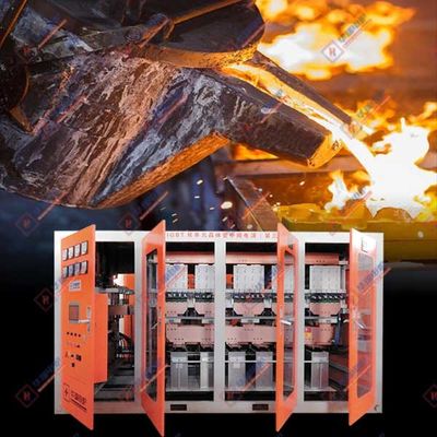 800 KVA four de fusion de métaux par induction Faible entretien Durable