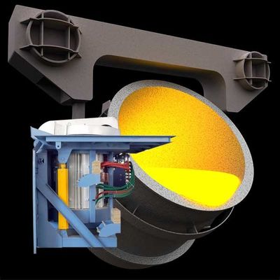 Système de fonderie à induction industrielle à moyenne fréquence Économie d'énergie