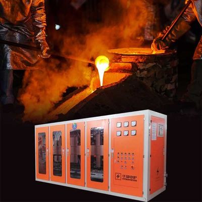 Forneau de fusion de fer à haute fiabilité à faible défaillance type de four à induction de fusion de métaux
