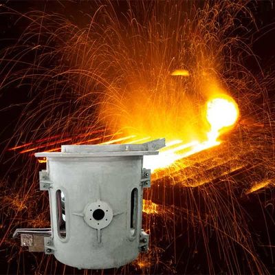 Forneau de fusion de fer à haute fiabilité à faible défaillance type de four à induction de fusion de métaux
