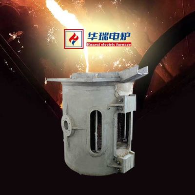 Système de refroidissement par air et eau du four de fusion à induction à moyenne fréquence en aluminium