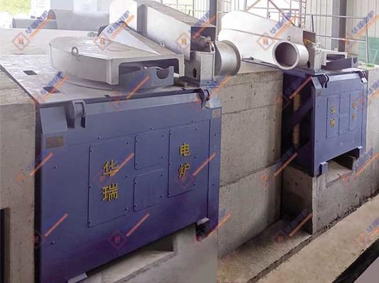 Sécurité Fourneau de fusion par induction électrique Fiabilité Efficacité Économie d'énergie > 95% Facteur d'alimentation
