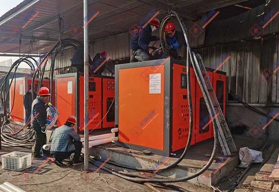 Efficacité four électrique pour la fusion des métaux Fiabilité Facteur d'économie d'énergie &gt; 95%