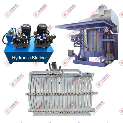 Forneau électrique industriel de fusion de fer à moyenne fréquence Temps de fusion rapide