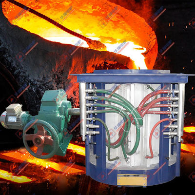 Forneau de fusion électrique à fréquence moyenne avec temps de fusion rapide