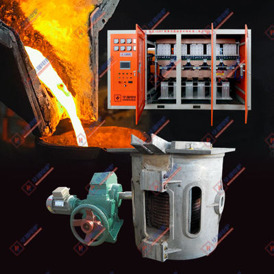 Temps de fusion rapide personnalisé Fourneau de fusion de fer à haute durabilité