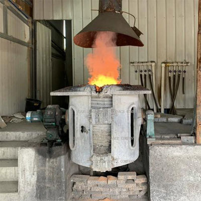 Forneau de fusion par induction électrique à haut rendement / Forneau de fusion par induction avec facteur de puissance amélioré