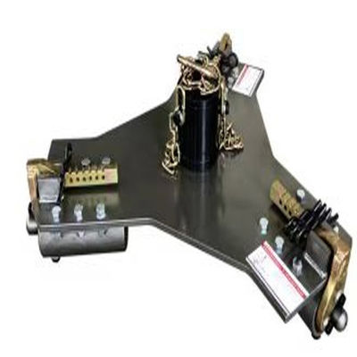 Vibrator pneumatique à revêtement réfractaire pour fourneau à induction