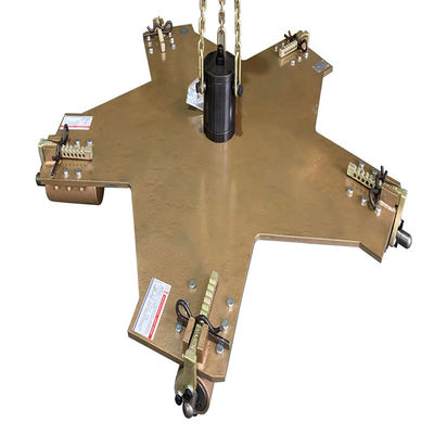 Vibrator pneumatique à revêtement réfractaire pour fourneau à induction