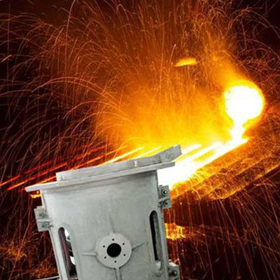 Système de fonderie à induction à faible entretien pour la fusion du cuivre Technologie auto-développée