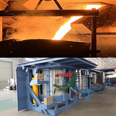 Temps de fusion rapide Fourneau de fusion de fer Haute durabilité tout au long du processus de fonctionnement Service après-vente