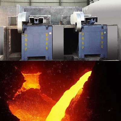 Temps de fusion rapide Fourneau de fusion de fer avec des matériaux et une longue durée de vie