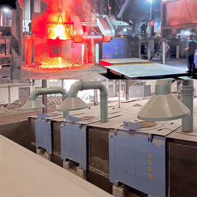 Temps de fusion rapide Fourneau de fusion de fer avec des matériaux et une longue durée de vie
