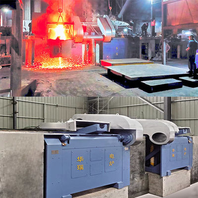 Temps de fusion rapide Fourneau de fusion de fer avec des matériaux et une longue durée de vie