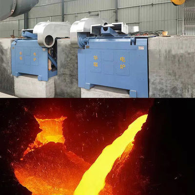 0.5 à 20 tonnes de four de traitement thermique en fer et en acier avec tour de refroidissement fermée
