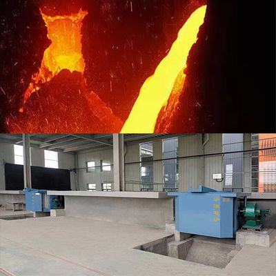 0.5 à 20 tonnes de four de traitement thermique en fer et en acier avec tour de refroidissement fermée