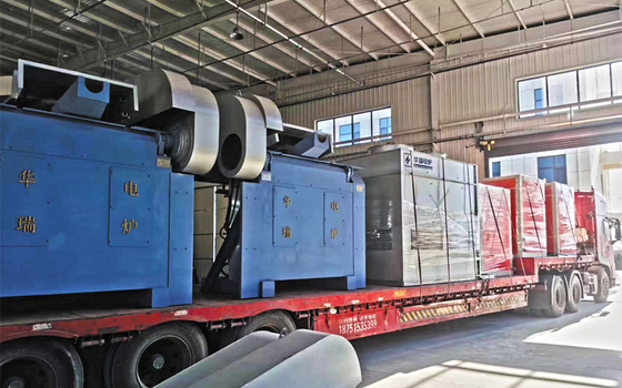 ISO9001 Forneau de fusion à fréquence moyenne CA pour le traitement industriel des métaux