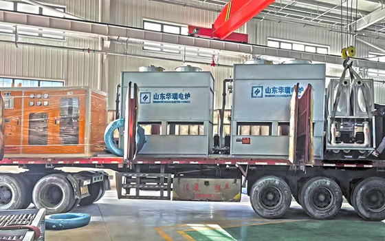 Forneau de traitement thermique du cuivre et du laiton verticale horizontale 1250°C