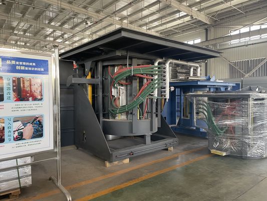 Four à fusion à moyenne fréquence avec sécurité ISO9001 et faible bruit