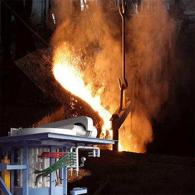 Longue durée de vie Économie d'énergie Fusion de fer par induction Fourneau à induction avec fonctionnement simple