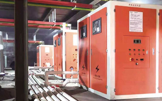 Protection contre la surchauffe et 129 four de fusion à tension de fréquence pour l'industrie de la transformation des métaux