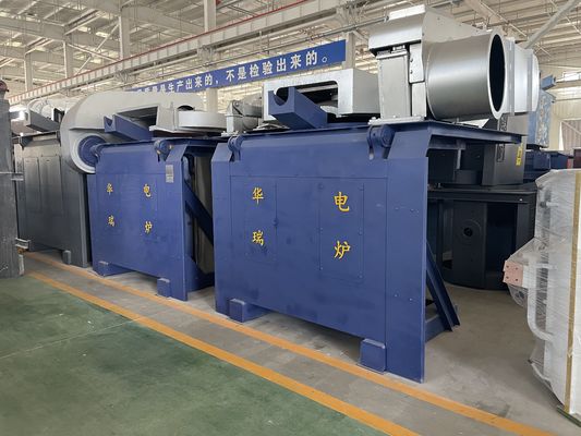 Four à fusion de fer à installation facile avec une consommation électrique de 50 KW et une température de fonctionnement allant jusqu'à 1600°C